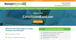 Desktop Screenshot of consolidatedland.com